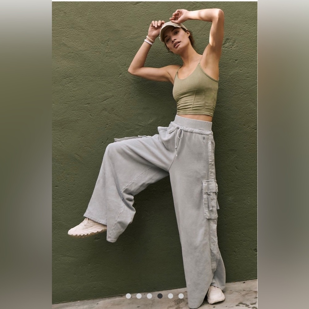Free people playoff wide leg pants